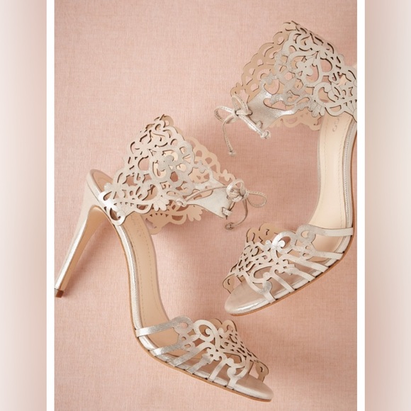 BHLDN Klub Nico Moxie Laser Cutout Leather Heels